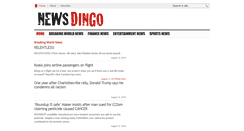 Desktop Screenshot of newsdingo.com